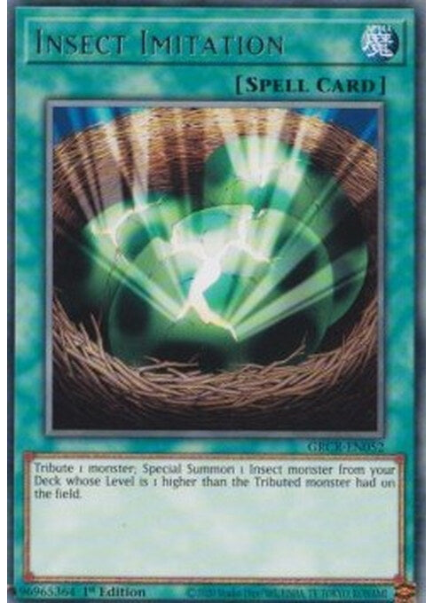 Insect Imitation — The Grand Creators (GRCR-052) Yu-Gi-Oh! card Immagine principale del prodotto