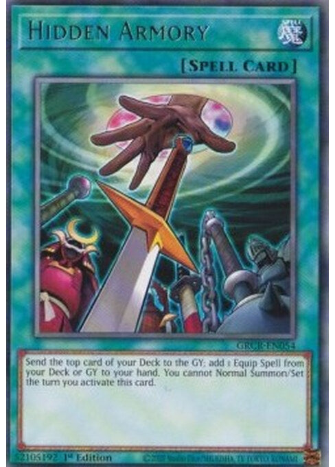Hidden Armory — The Grand Creators (GRCR-054) Yu-Gi-Oh! card Immagine principale del prodotto