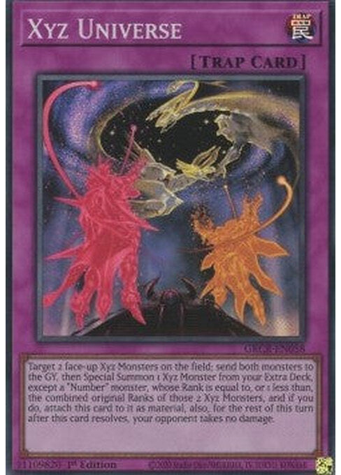 Xyz Universe — The Grand Creators (GRCR-058) Yu-Gi-Oh! card Hoofdafbeelding