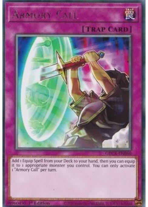 Armory Call — The Grand Creators (GRCR-060) Yu-Gi-Oh! card Hoofdafbeelding