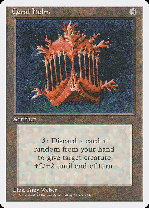 Coral Helm – Fourth Edition (4ED-310) Magic: The Gathering card | LC-REM-20260804-15151560393036-6065242b-e14e-44fa-bbe0-00f070f0140a