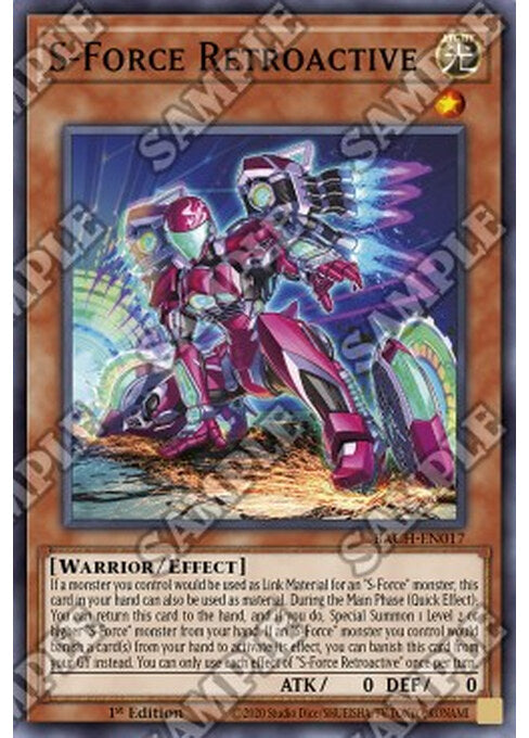 S-Force Retroactive — Battle of Chaos (BACH-017) Yu-Gi-Oh! card Hauptbild