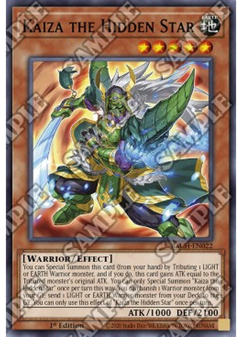 Kaiza the Hidden Star — Battle of Chaos (BACH-022) Yu-Gi-Oh! card Main image
