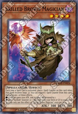 Skilled Brown Magician - Battle of Chaos (Common) [BACH-024] Hover Image