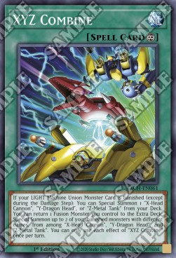 XYZ Combine - Battle of Chaos (Super Rare) [BACH-061] Main image