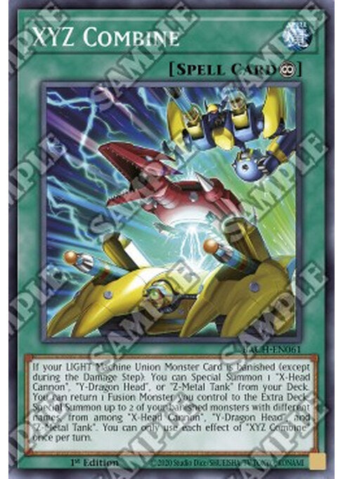 XYZ Combine — Battle of Chaos (BACH-061) Yu-Gi-Oh! card Hauptbild