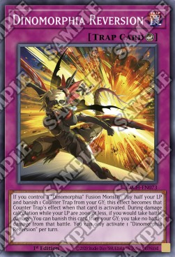 Dinomorphia Reversion - Battle of Chaos (Super Rare) [BACH-073] Hover Image