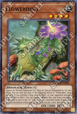 Flowerdino - Battle of Chaos (Common) [BACH-082] Main image