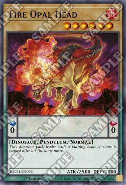 Fire Opal Head - Battle of Chaos (Common) [BACH-092] Hover Image