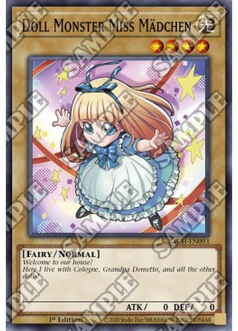 Doll Monster Miss Mädchen — Battle of Chaos (BACH-093) Yu-Gi-Oh! card Hauptbild