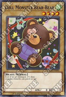 Doll Monster Bear-Bear - Battle of Chaos (Common) [BACH-094] Main image