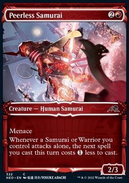 Peerless Samurai - Kamigawa: Neon Dynasty: Extras (Common) [XNEO-322] Imagen principal del producto