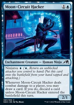 Moon-Circuit Hacker - Kamigawa: Neon Dynasty (Common) [NEO-67] Image principale du produit