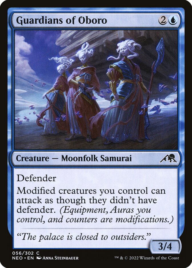 Guardians of Oboro - Kamigawa: Neon Dynasty (Common) [NEO-56] Main image