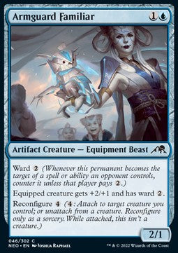 Armguard Familiar - Kamigawa: Neon Dynasty (Common) [NEO-46] Hover Image