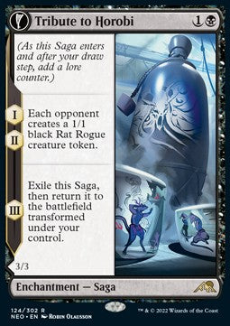 Tribute to Horobi // Echo of Death's Wail - Kamigawa: Neon Dynasty (Rare) [NEO-124]