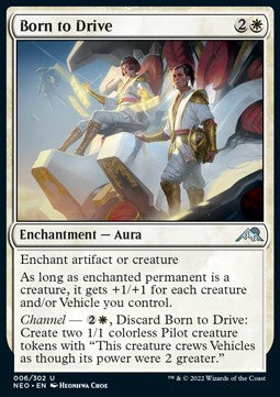 Born to Drive - Kamigawa: Neon Dynasty (Uncommon) [NEO-6] Main image