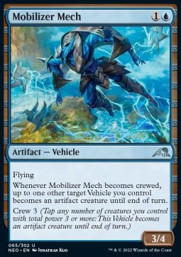 Mobilizer Mech - Kamigawa: Neon Dynasty (Uncommon) [NEO-65] Image principale du produit