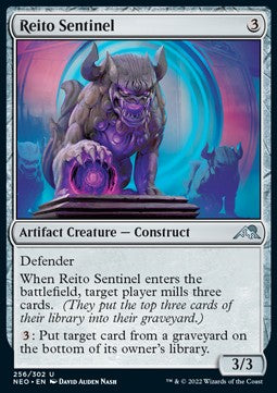 Reito Sentinel - Kamigawa: Neon Dynasty (Uncommon) [NEO-256] Main image