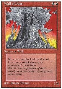 Wall of Dust - Fourth Edition (Uncommon)