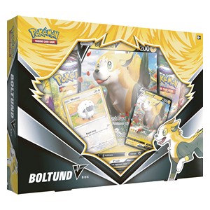 Pokemon Boltund V Box, gesloten doos