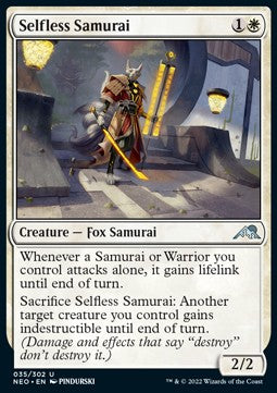 Selfless Samurai Hoofdafbeelding