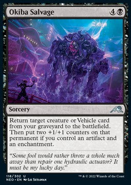 Okiba Salvage - Kamigawa: Neon Dynasty (Uncommon) [NEO-118] Main image