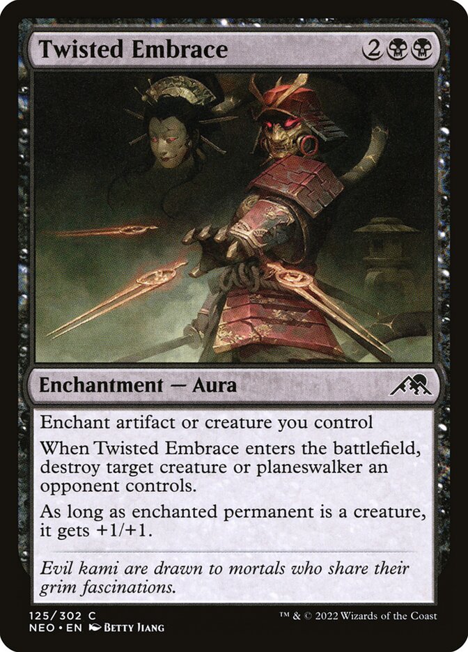 Twisted Embrace - Kamigawa: Neon Dynasty (Common) [NEO-125] Main image