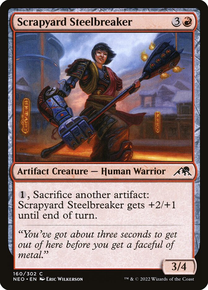 Scrapyard Steelbreaker - Kamigawa: Neon Dynasty (Common) [NEO-160] Main image
