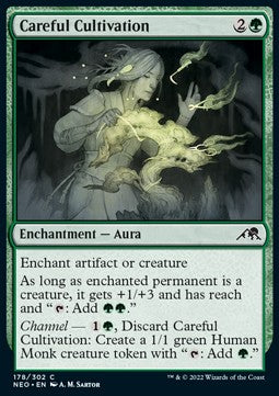 Careful Cultivation - Kamigawa: Neon Dynasty (Common) [NEO-178] Main image