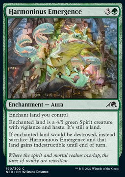 Harmonious Emergence - Kamigawa: Neon Dynasty (Common) [NEO-190] Main image