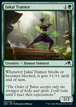 Jukai Trainee - Kamigawa: Neon Dynasty (Common) [NEO-196] Main image