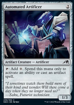 Automated Artificer - Kamigawa: Neon Dynasty (Common) [NEO-239] Main image