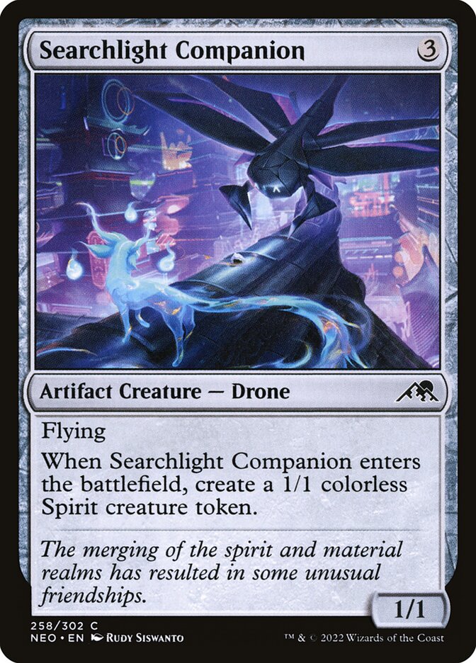 Searchlight Companion - Kamigawa: Neon Dynasty (Common) [NEO-258] Main image
