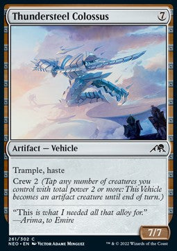 Thundersteel Colossus - Kamigawa: Neon Dynasty (Common) [NEO-261] Main image