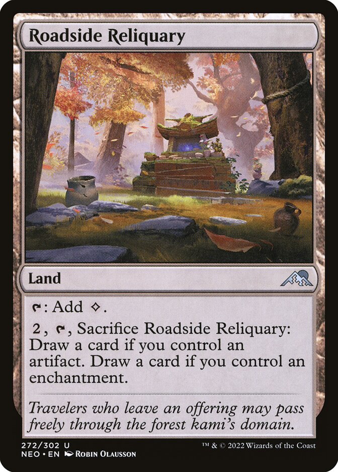Roadside Reliquary - Kamigawa: Neon Dynasty (Uncommon) [NEO-272] Main image