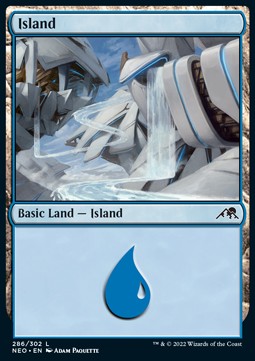 Island (V.4) - Kamigawa: Neon Dynasty (Land) [NEO-286] Image principale du produit