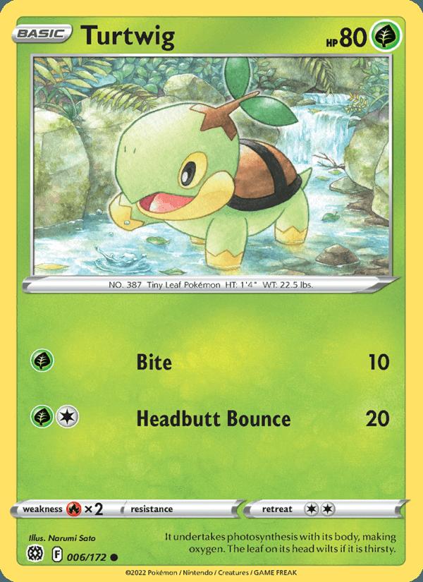 Turtwig - Brilliant Stars (Common) [BRS-006] Main image
