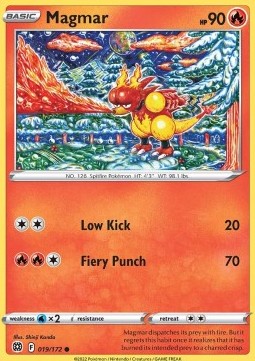 Magmar - Brilliant Stars (Common) [BRS-019] Immagine principale del prodotto