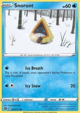 Snorunt - Brilliant Stars (Common) [BRS-034] Hoofdafbeelding