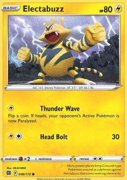 Electabuzz - Brilliant Stars (Common) [BRS-046] Hoofdafbeelding