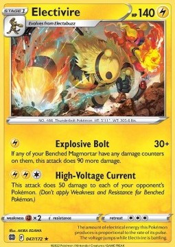 Electivire - Brilliant Stars (Rare) [BRS-047] Hauptbild
