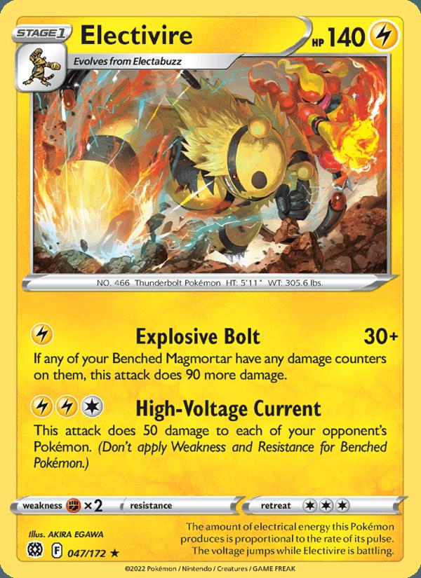 Electivire - Brilliant Stars (Rare) [BRS-047] Immagine principale del prodotto