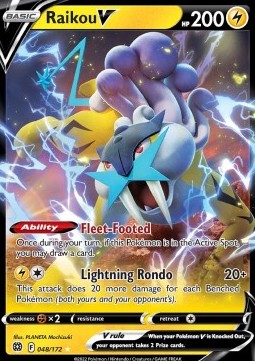 Raikou V - Brilliant Stars (Ultra Rare) [BRS-048] Imagen principal del producto