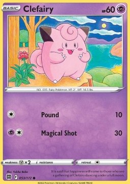 Clefairy - Brilliant Stars (Common) [BRS-053] Imagen principal del producto