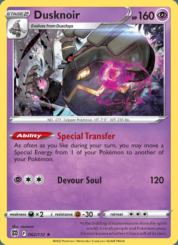 Dusknoir - Brilliant Stars (Holo Rare) [BRS-062] Immagine principale del prodotto