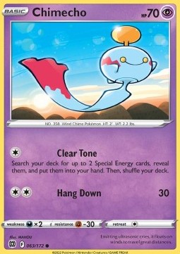 Chimecho - Brilliant Stars (Common) [BRS-063] Hover Image