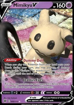 Mimikyu V - Brilliant Stars (Ultra Rare) [BRS-068] Hoofdafbeelding