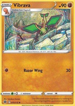 Vibrava - Brilliant Stars (Uncommon) [BRS-075] Hover Image