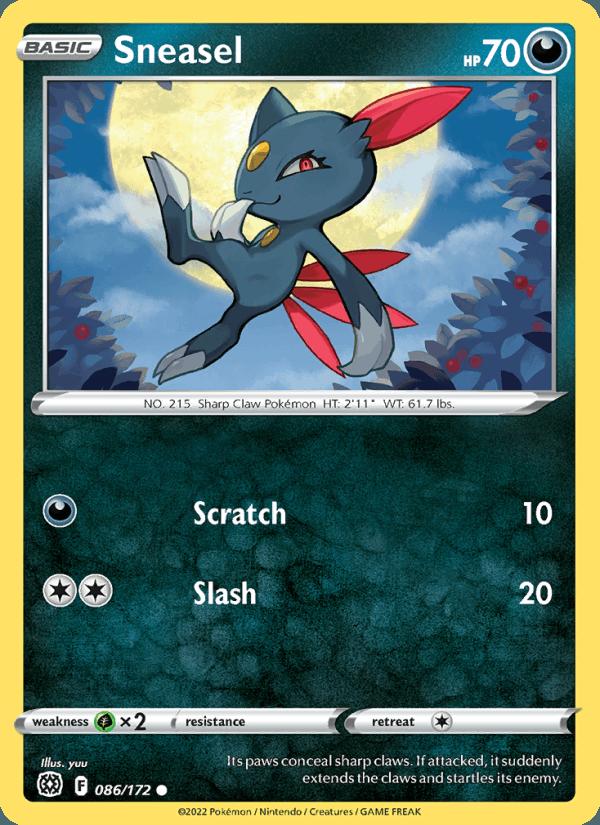 Sneasel - Brilliant Stars (Common) [BRS-086] Hoofdafbeelding